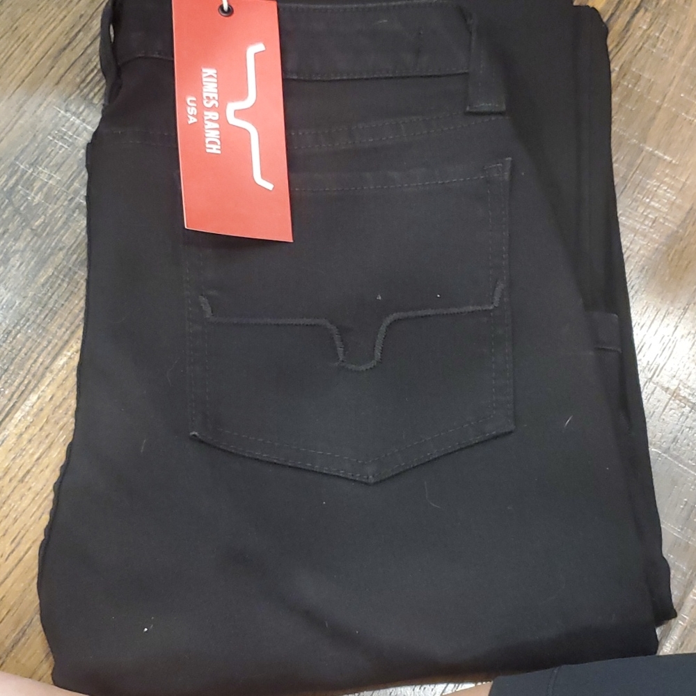 Kimes Ranch jeans sz 8 Black